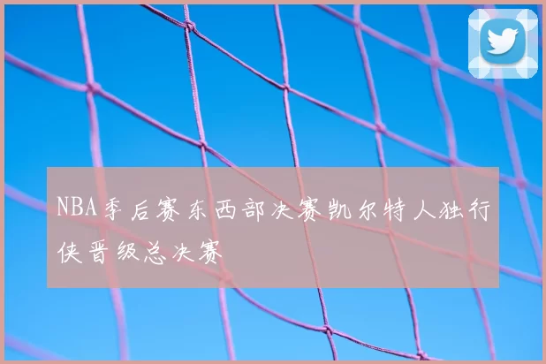 NBA季后赛东西部决赛凯尔特人独行侠晋级总决赛